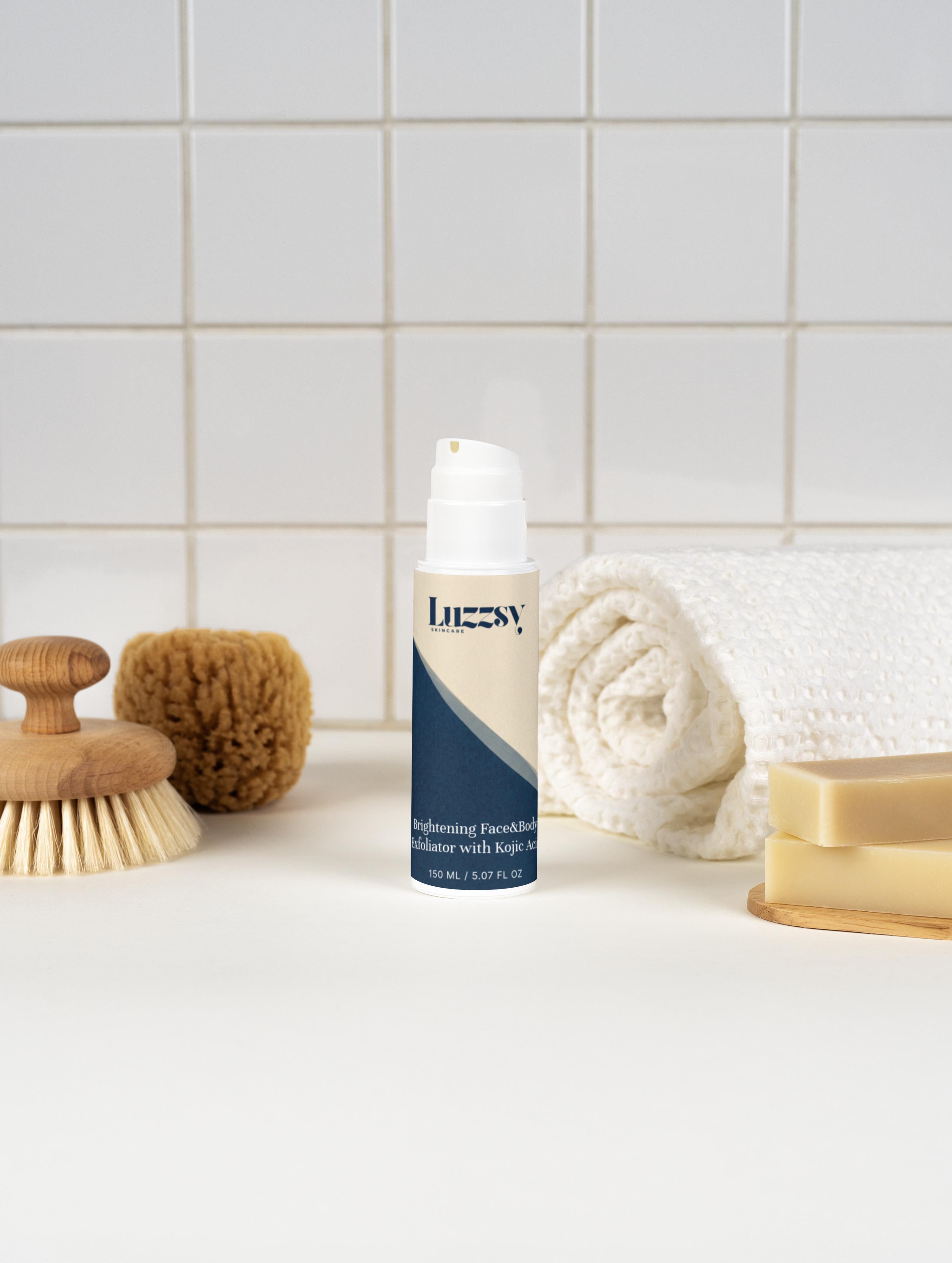 Brightening Face&Body Exfoliator with Kojic Acid