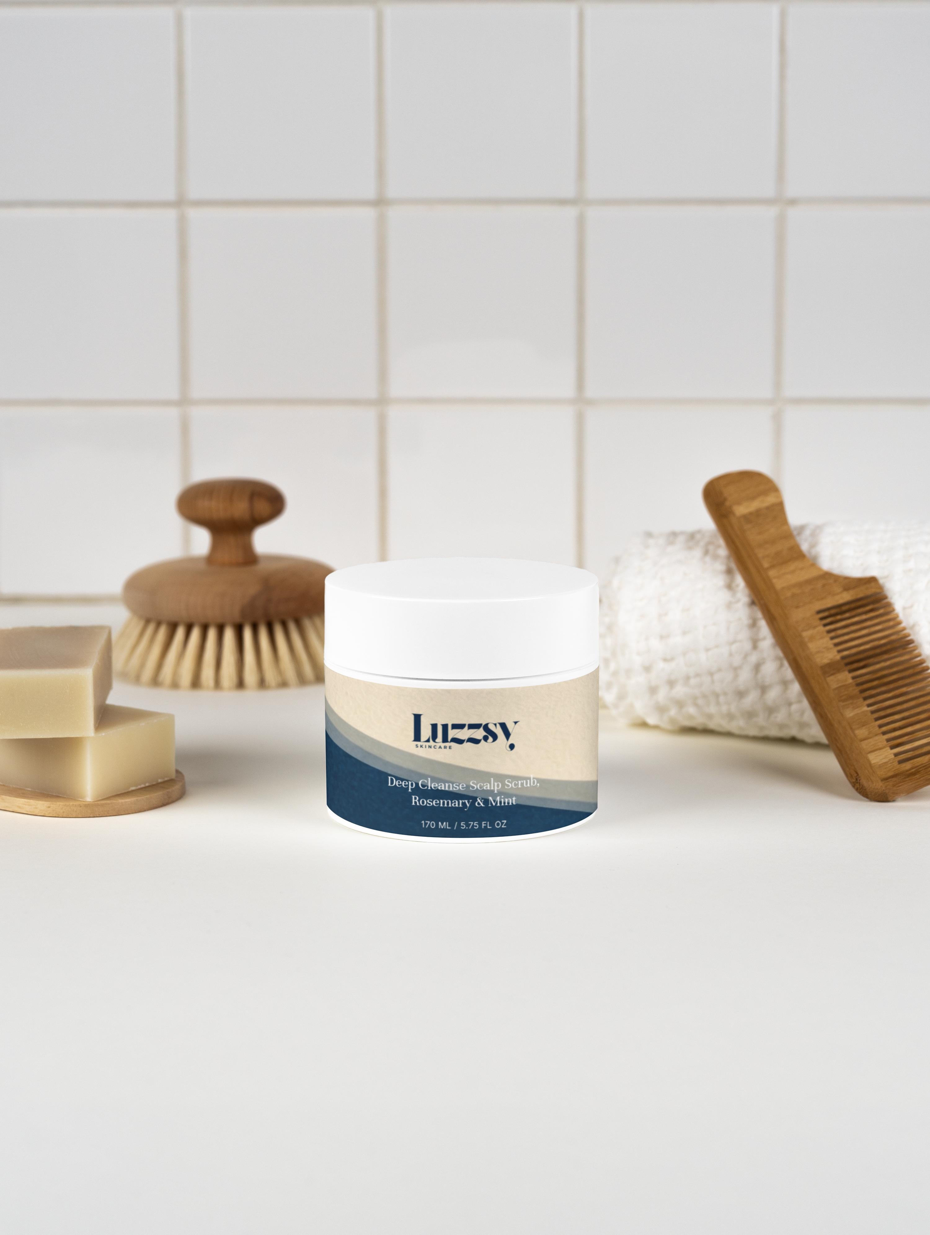 Deep Cleanse Scalp Scrub, Rosemary & Mint